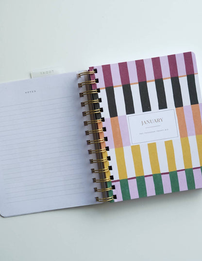 2026 Pocket Size Planner | Painted Stripes