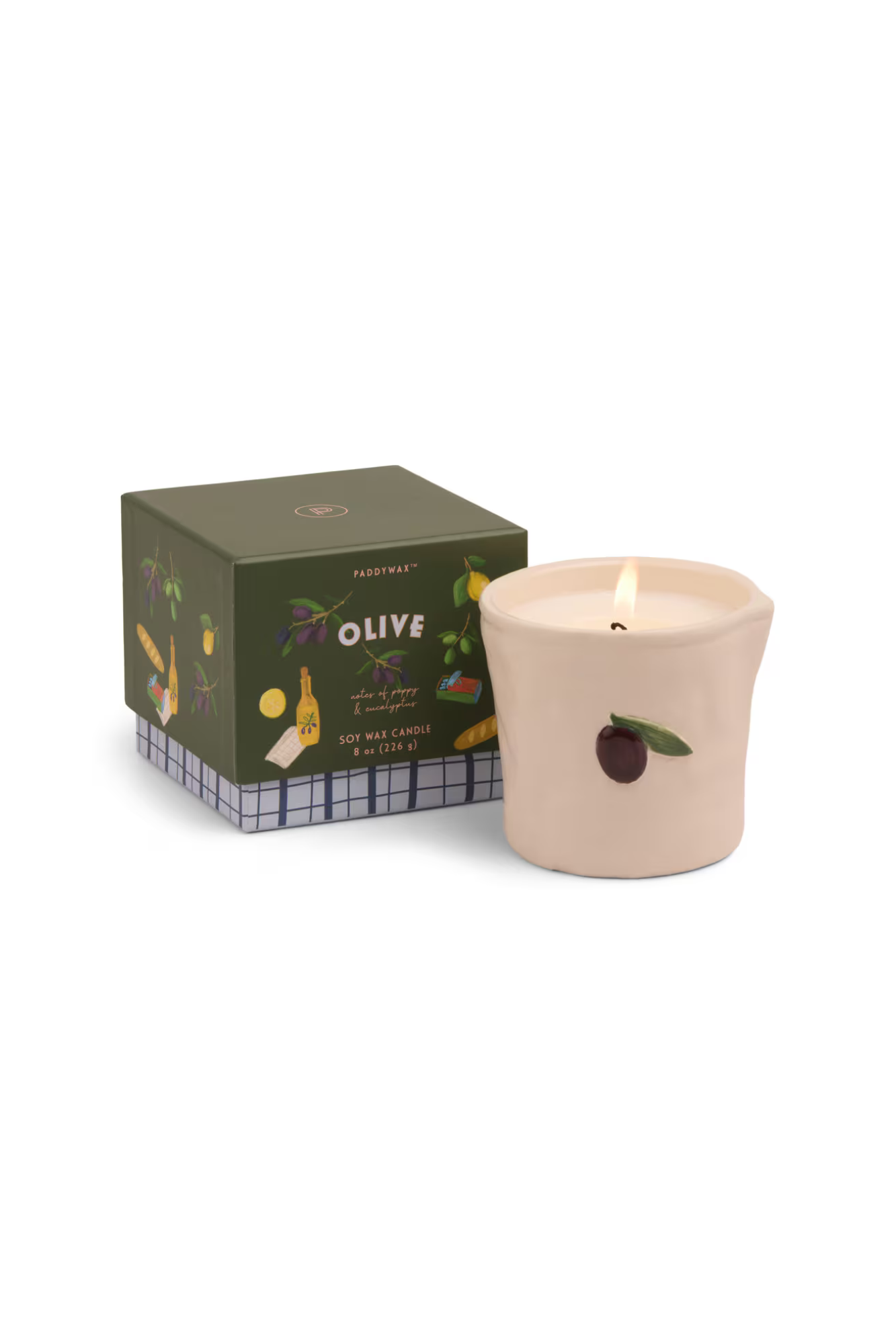 Bistro Candle Box | Olive