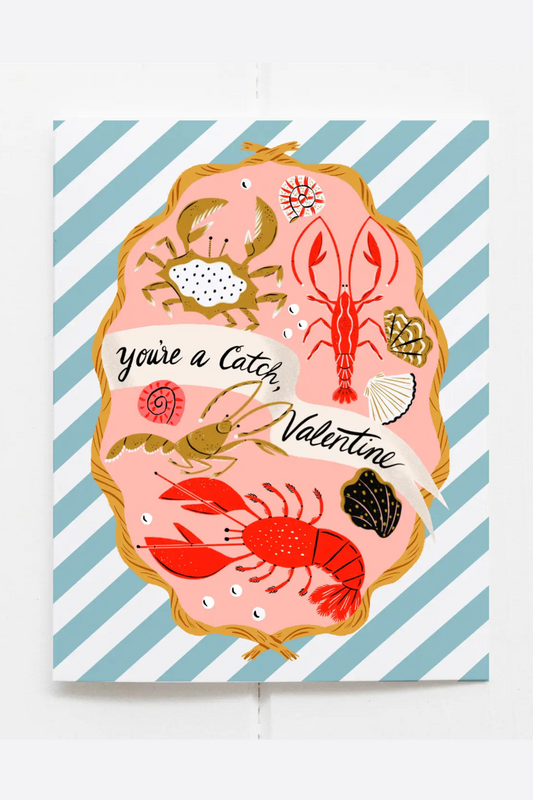 You're A Catch, Valentine Card