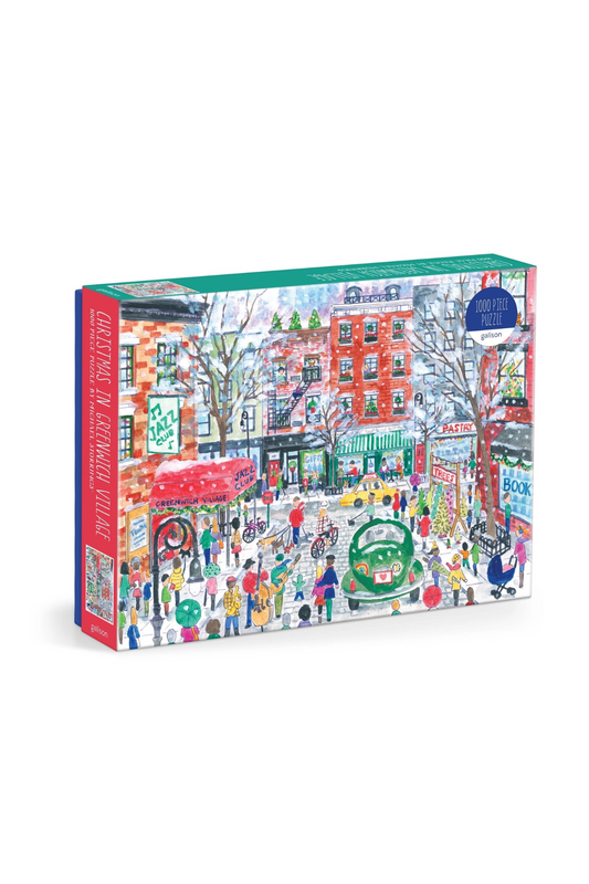 Christmas in Greenwich Village | 1000 Piece Puzzle