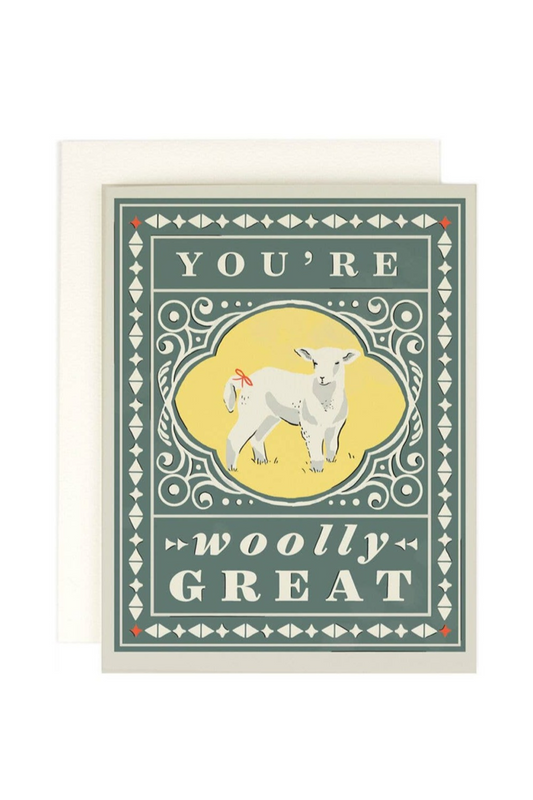 Woolly Great Card