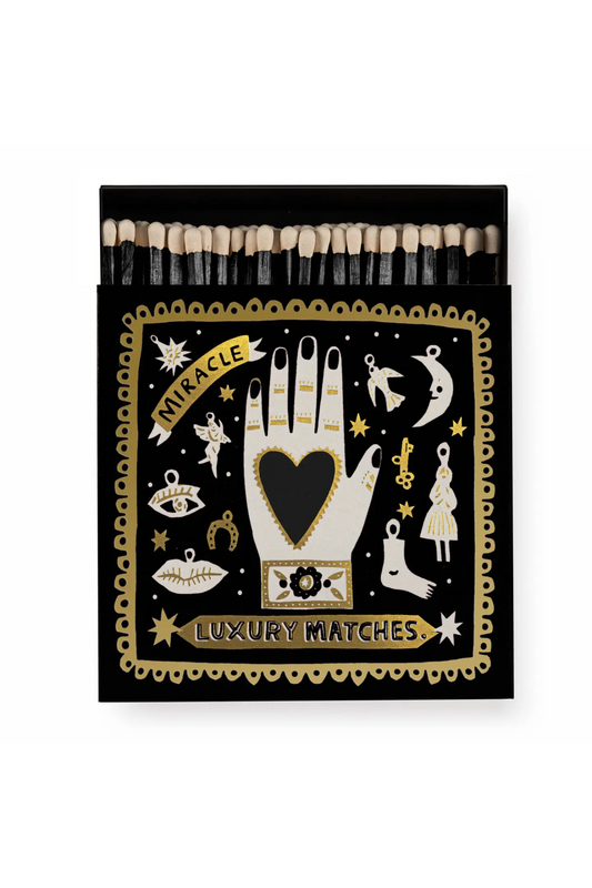 Black Miracle Square Matches