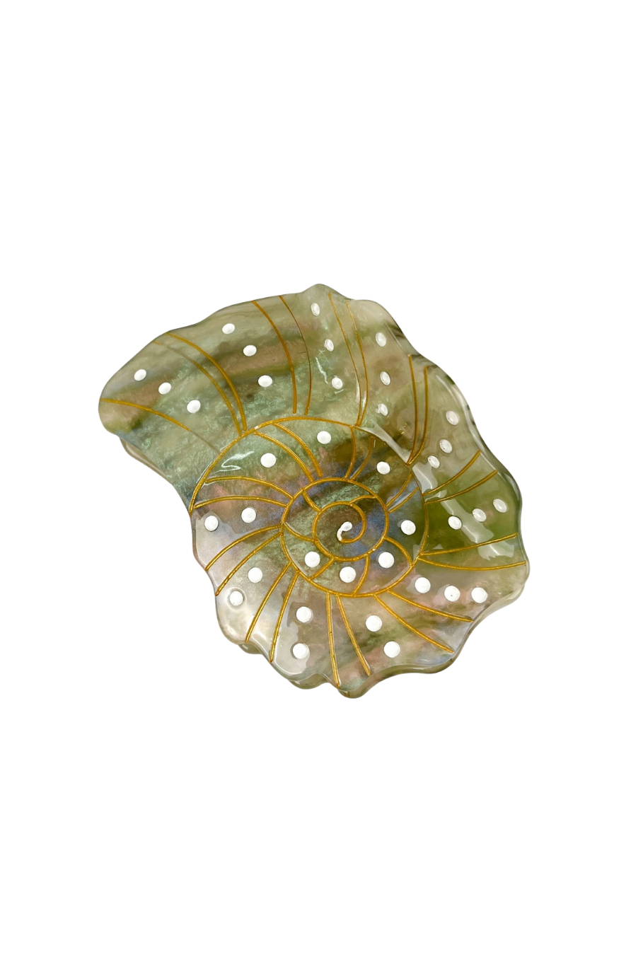 Conch Hair Claw | Green