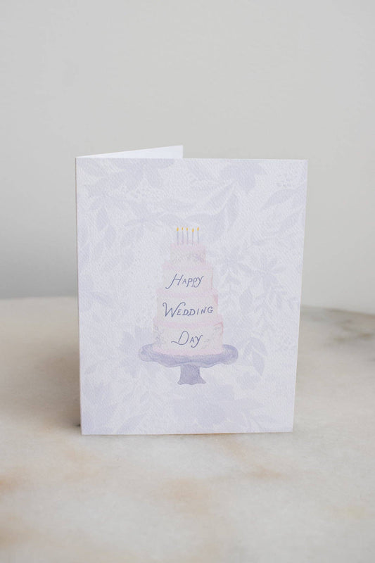 Wedding Day Cake Card