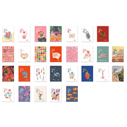 2027 Daily Post Calendar