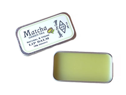 Matcha Green Tea Lip Balm | Aluminum Slider