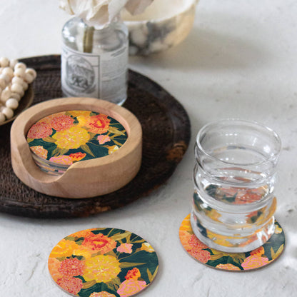 Marigolds Coaster