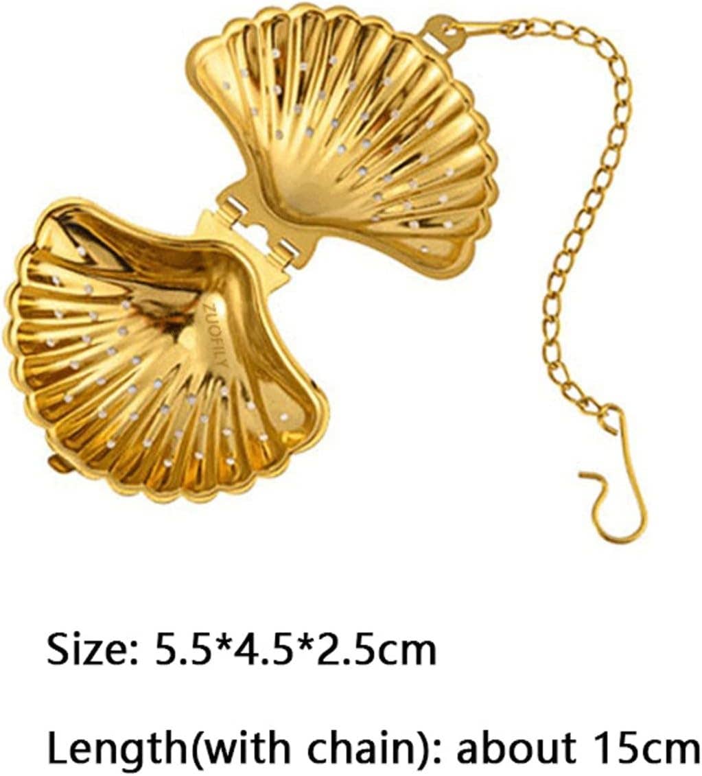 Tea Infuser | Golden Seashell