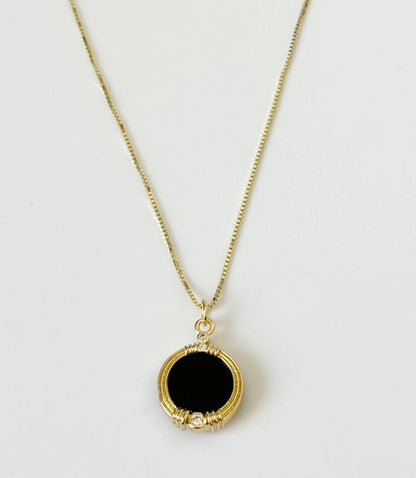 Boris Necklace | Black
