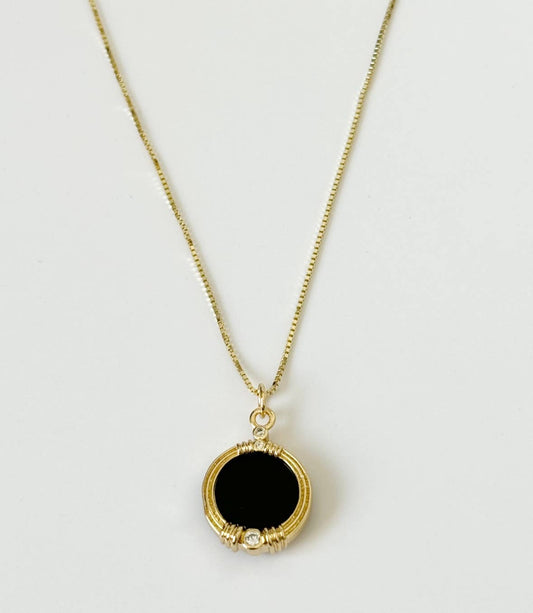 Boris Necklace | Black