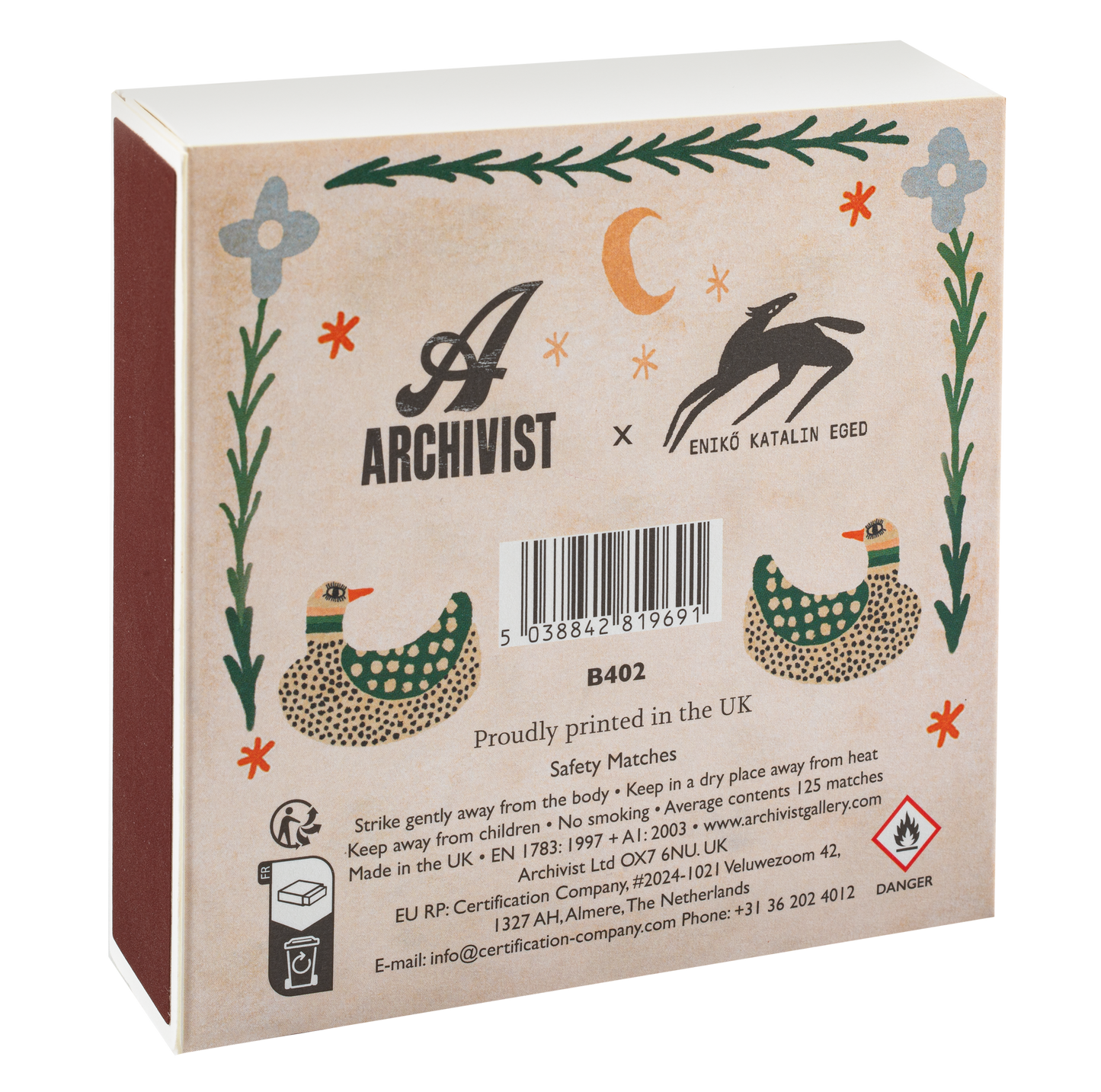 Box of Matches | Spotted Duck