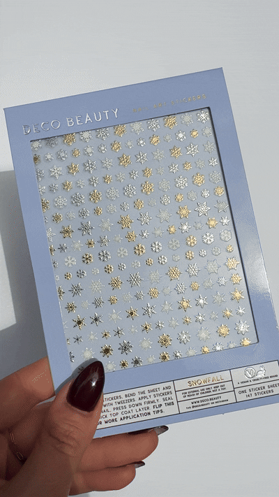 Nail Art Stickers | Snowfall