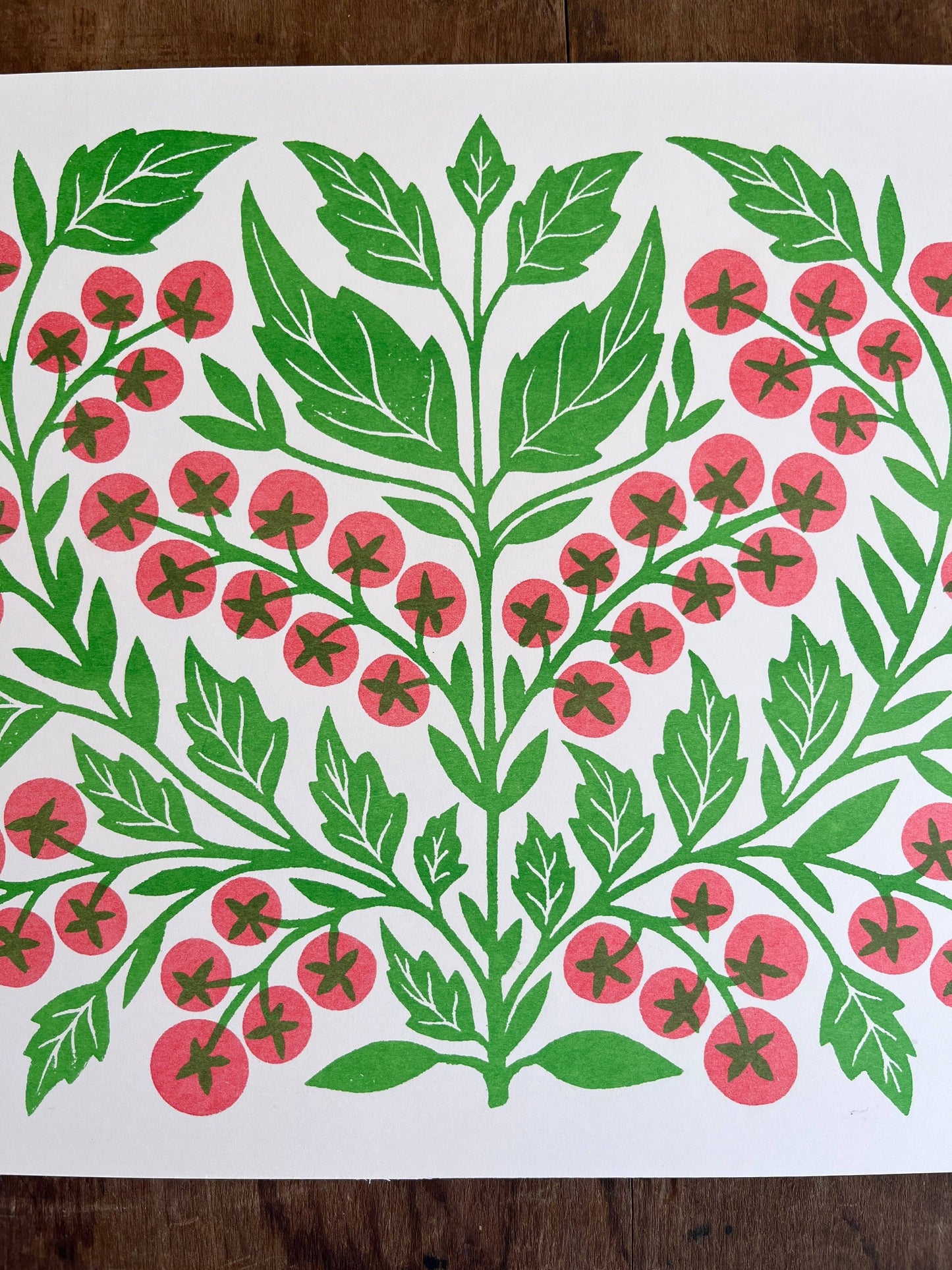 Garden Series Print | Cherry Tomato