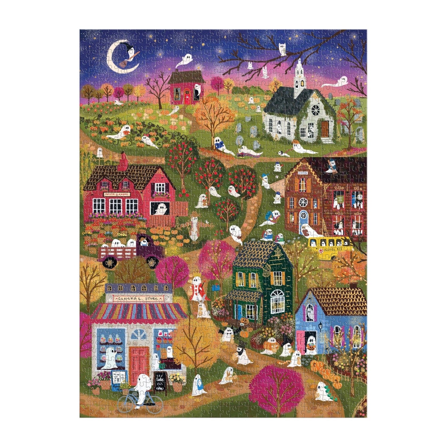 Spooky Village | 1000 Piece Foil Puzzle