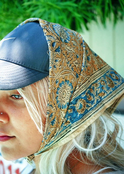 Kalamari Cotton Bandana | Seaside Garden