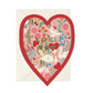 Love Birds Heart Card