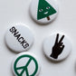 Peace Sign 1" Button