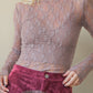 Fleur Lace Top | Mocha