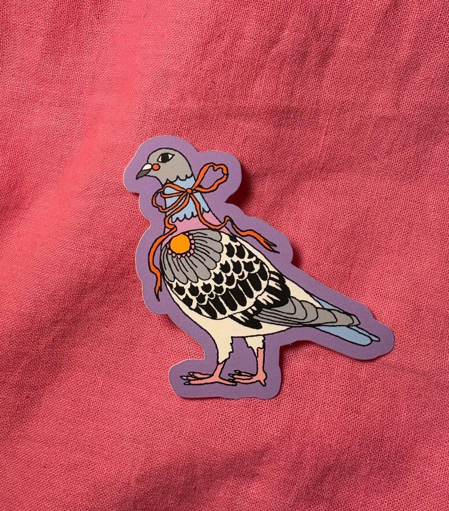 Silly Pigeon Sticker