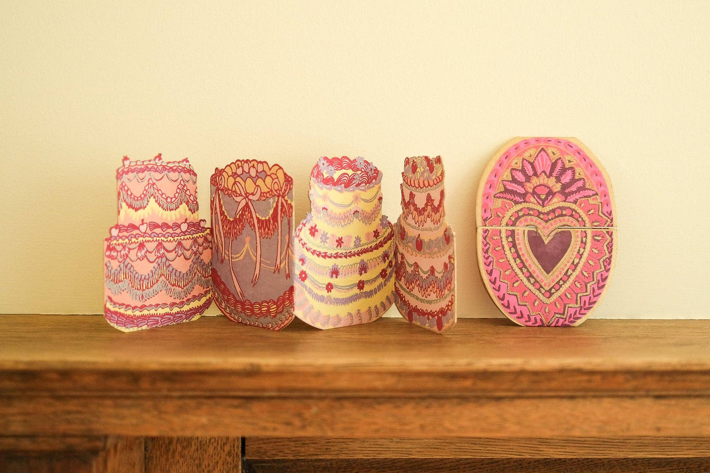 Heart of Feathers Greeting Card