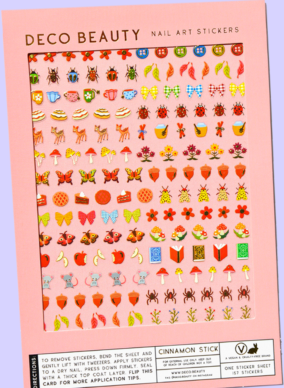 Nail Art Stickers | Cinnamon Stick