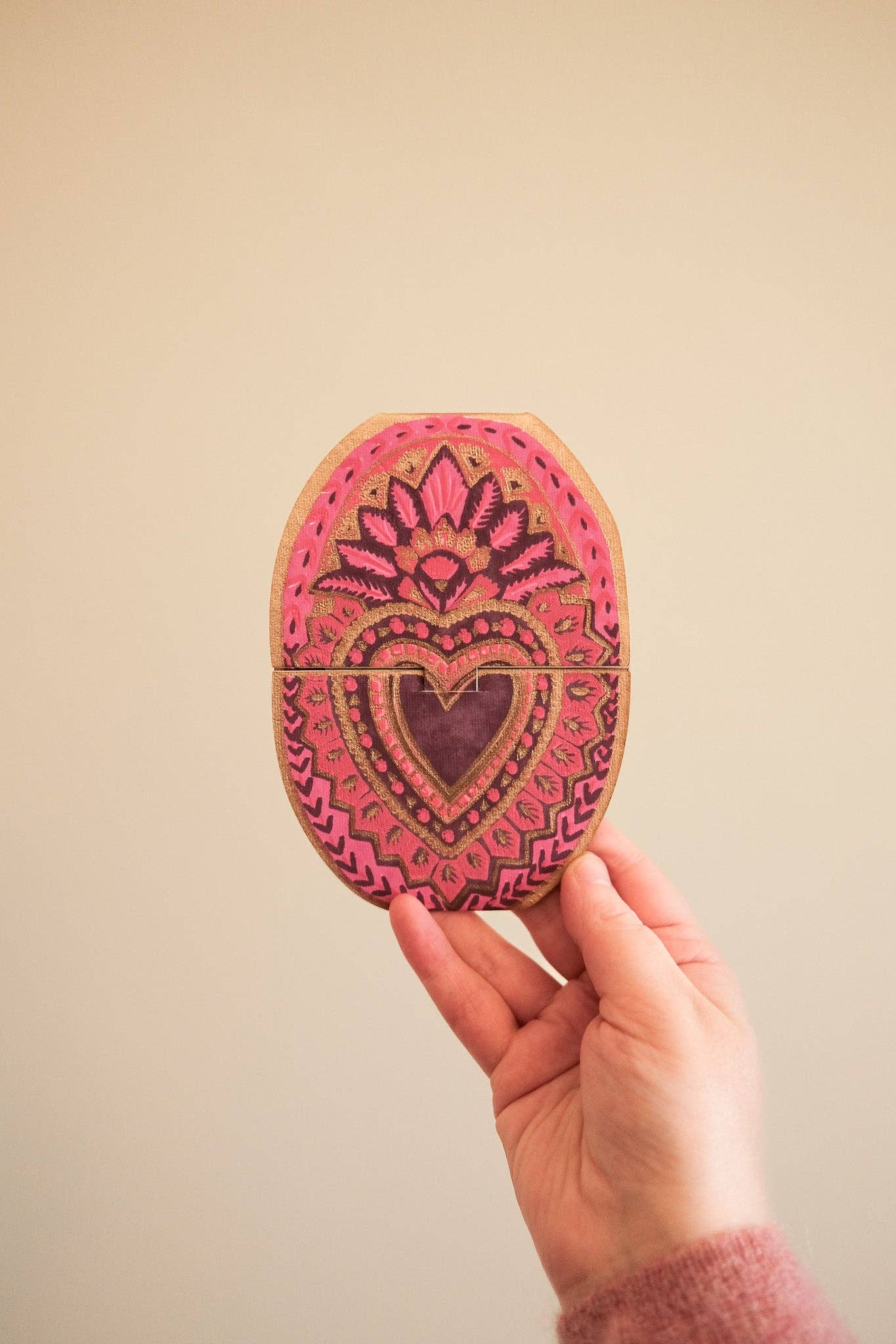 Heart of Feathers Greeting Card