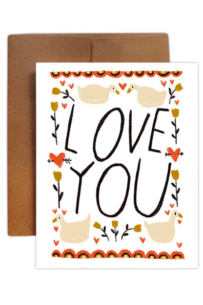 Love You Goose Card