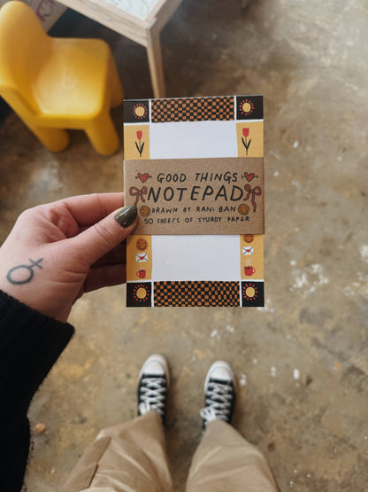 Good Things Notepad