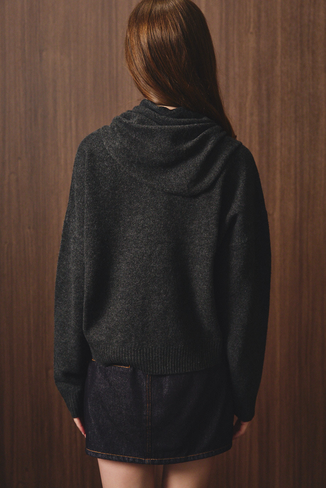 Basic Knit Sweater | Charcoal