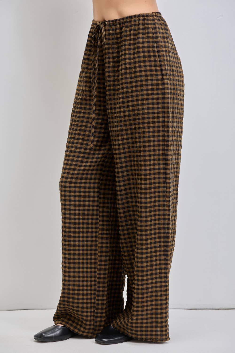 Autumn Crush Plaid Pants | Mocha | Extended