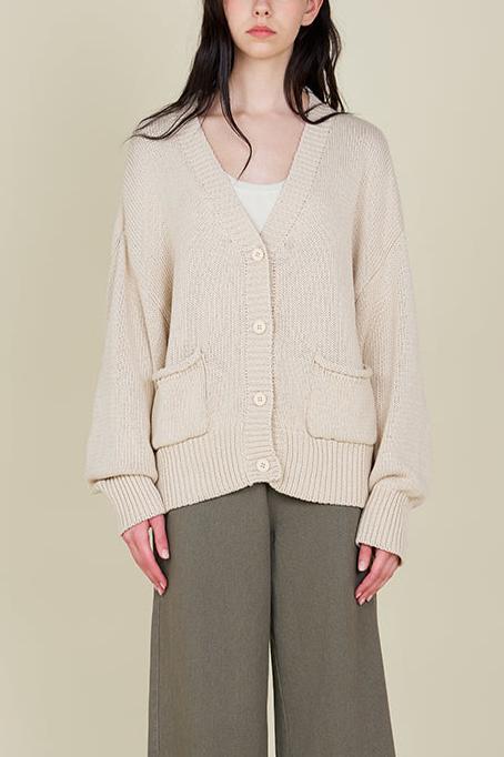 Benefit Street Cardigan | Ecru