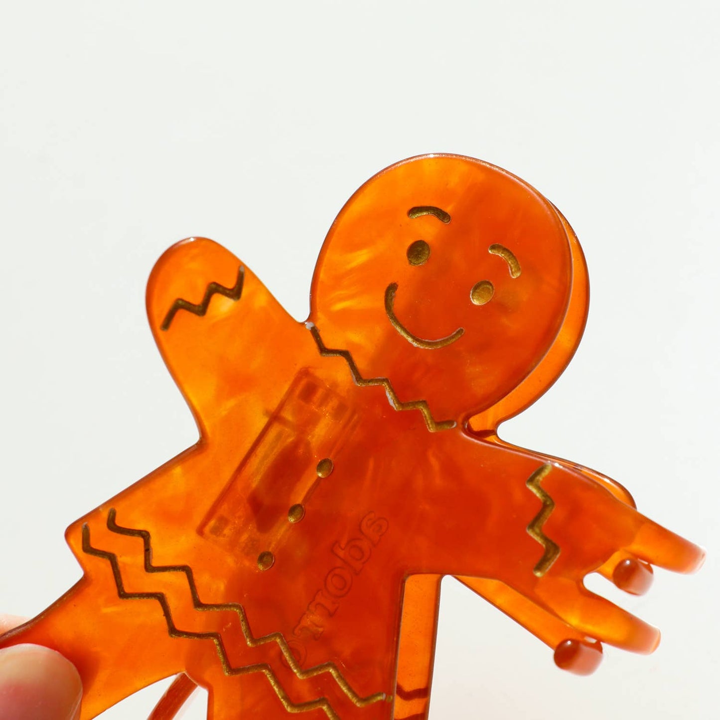 Gingerbread Hair Clip