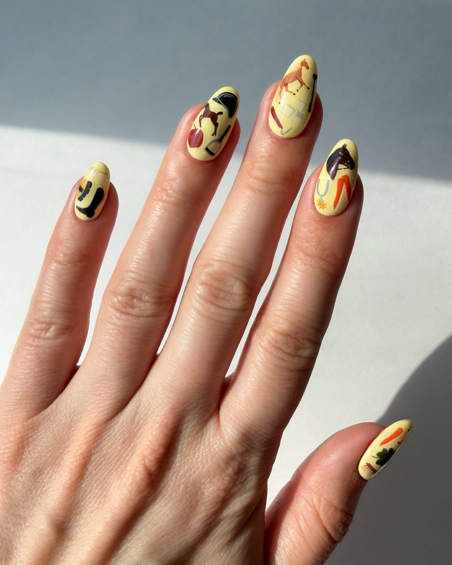 Nail Art Stickers | Horse Girl