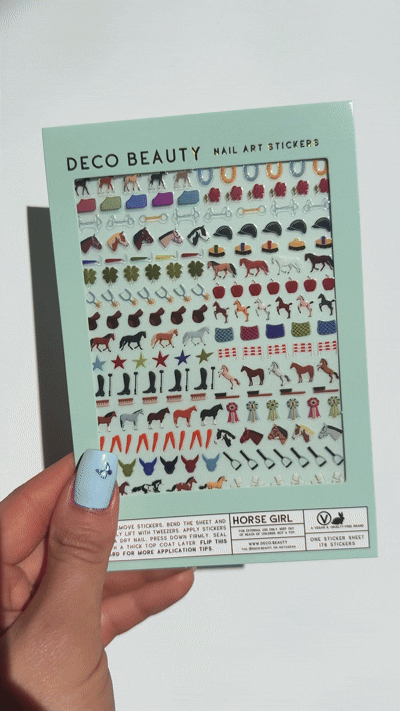Nail Art Stickers | Horse Girl