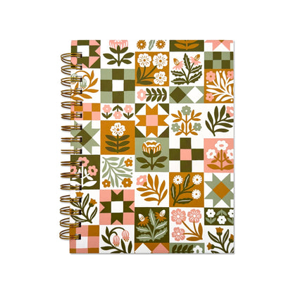 Patchwork Spiral Notebook