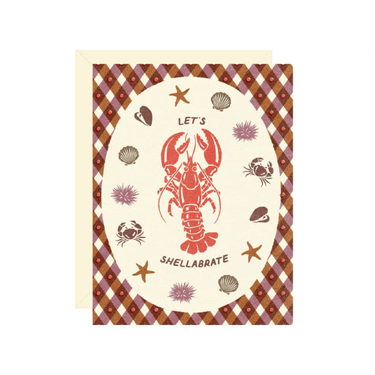 Let's Shellabrate Lobster Card