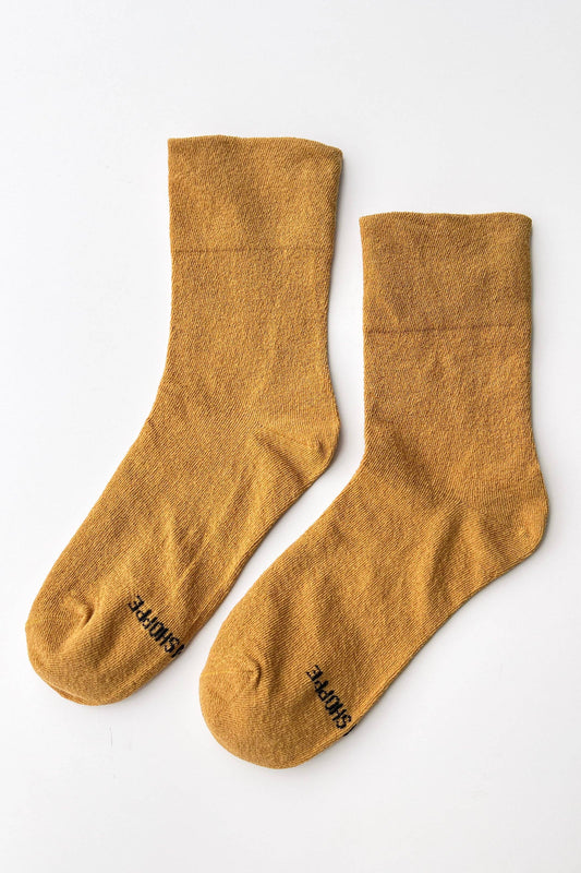Breezy Sneaker Socks | Goldenrod