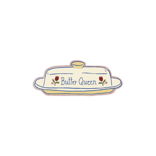 Butter Queen Sticker