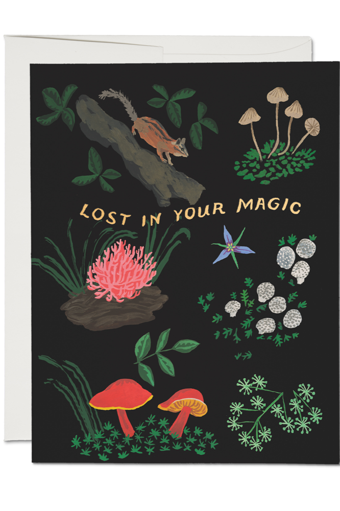 Lost in Your Magic Love Card