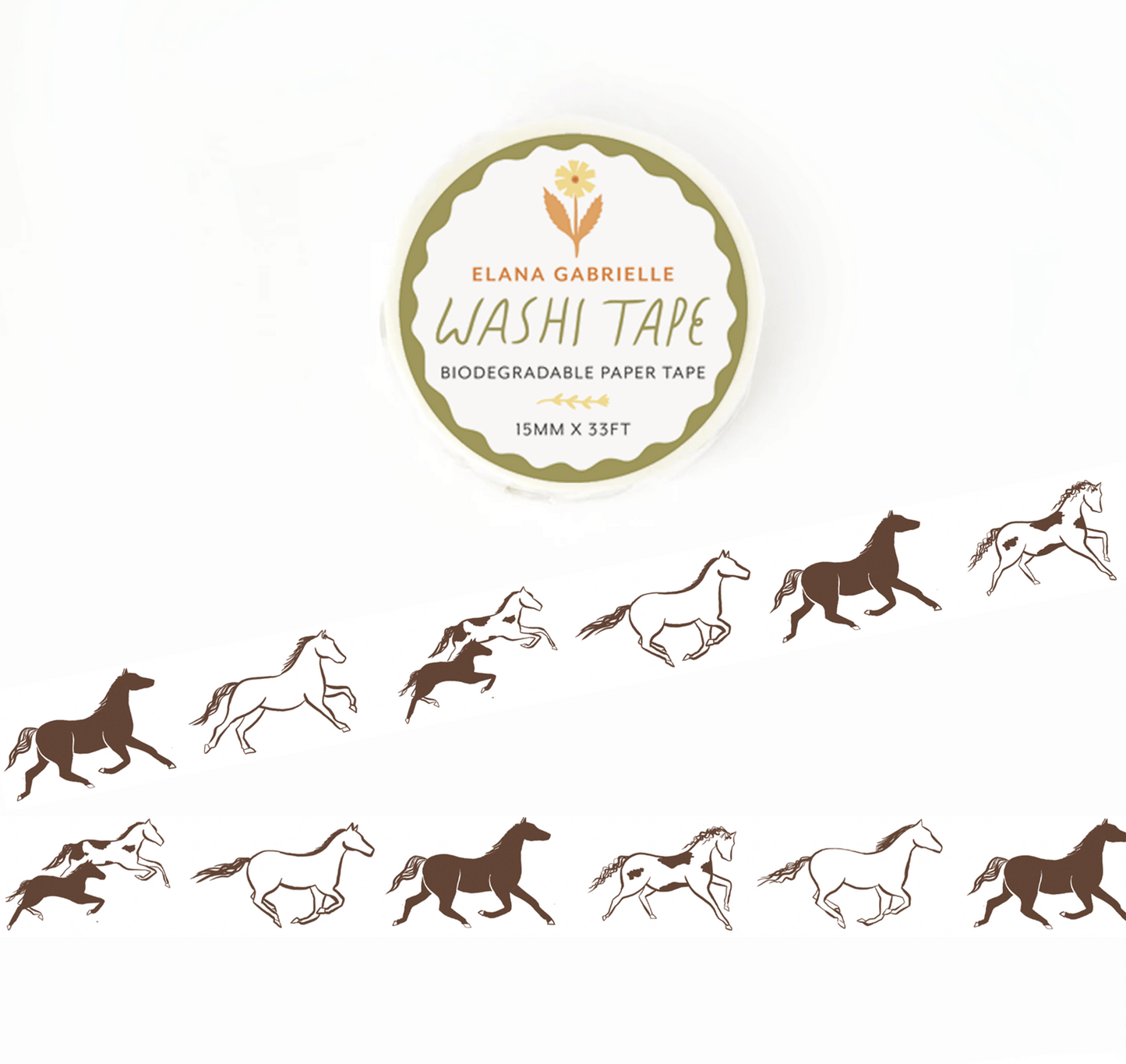 Washi Tape | Wild Horses