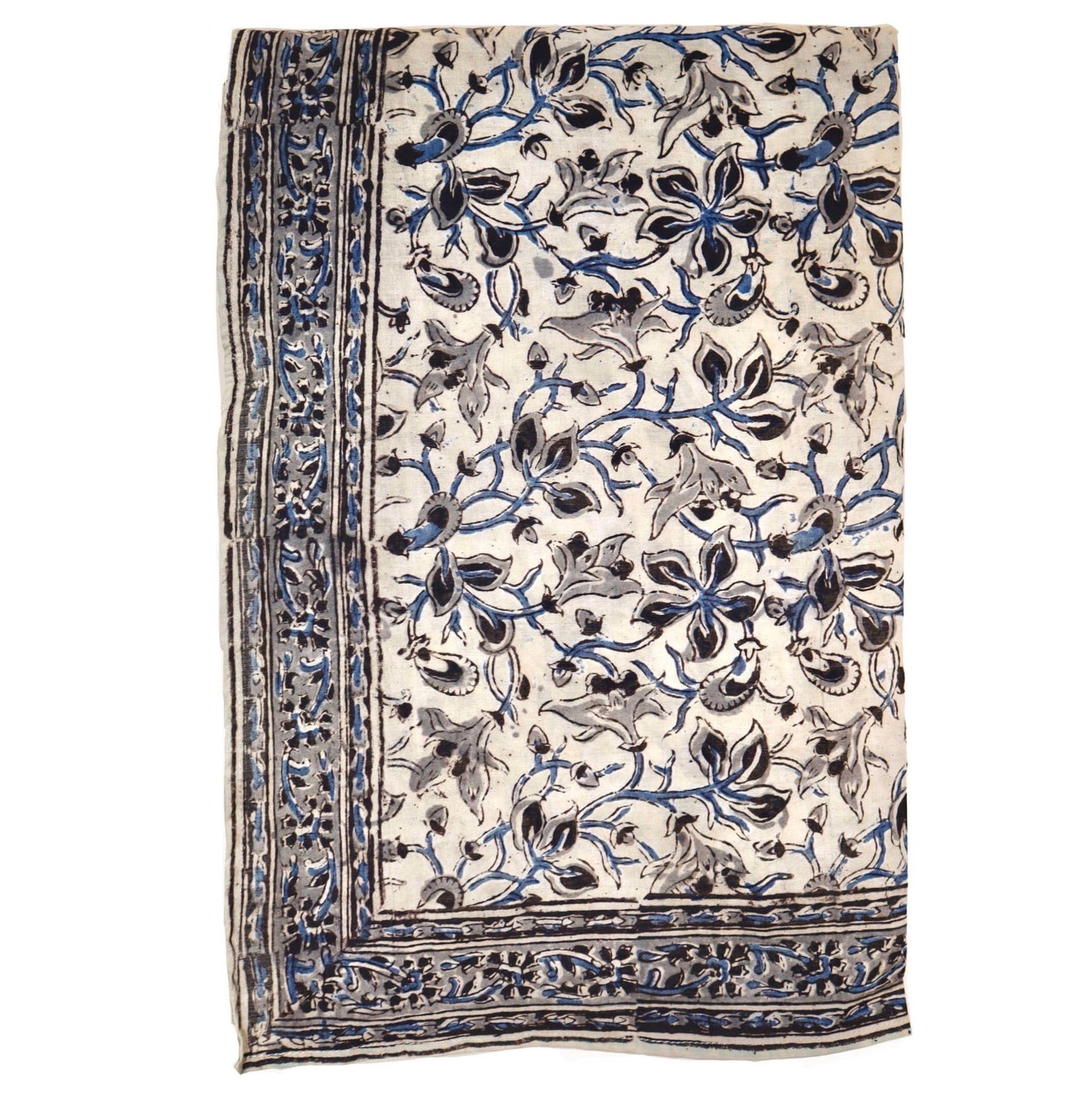 Kalamkari Cotton Bandana | Ocean Breeze