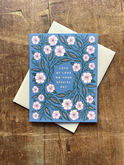 Lots of Love on Your Special Day Card