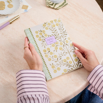 Softcover Lined Notebook | Floral Collage