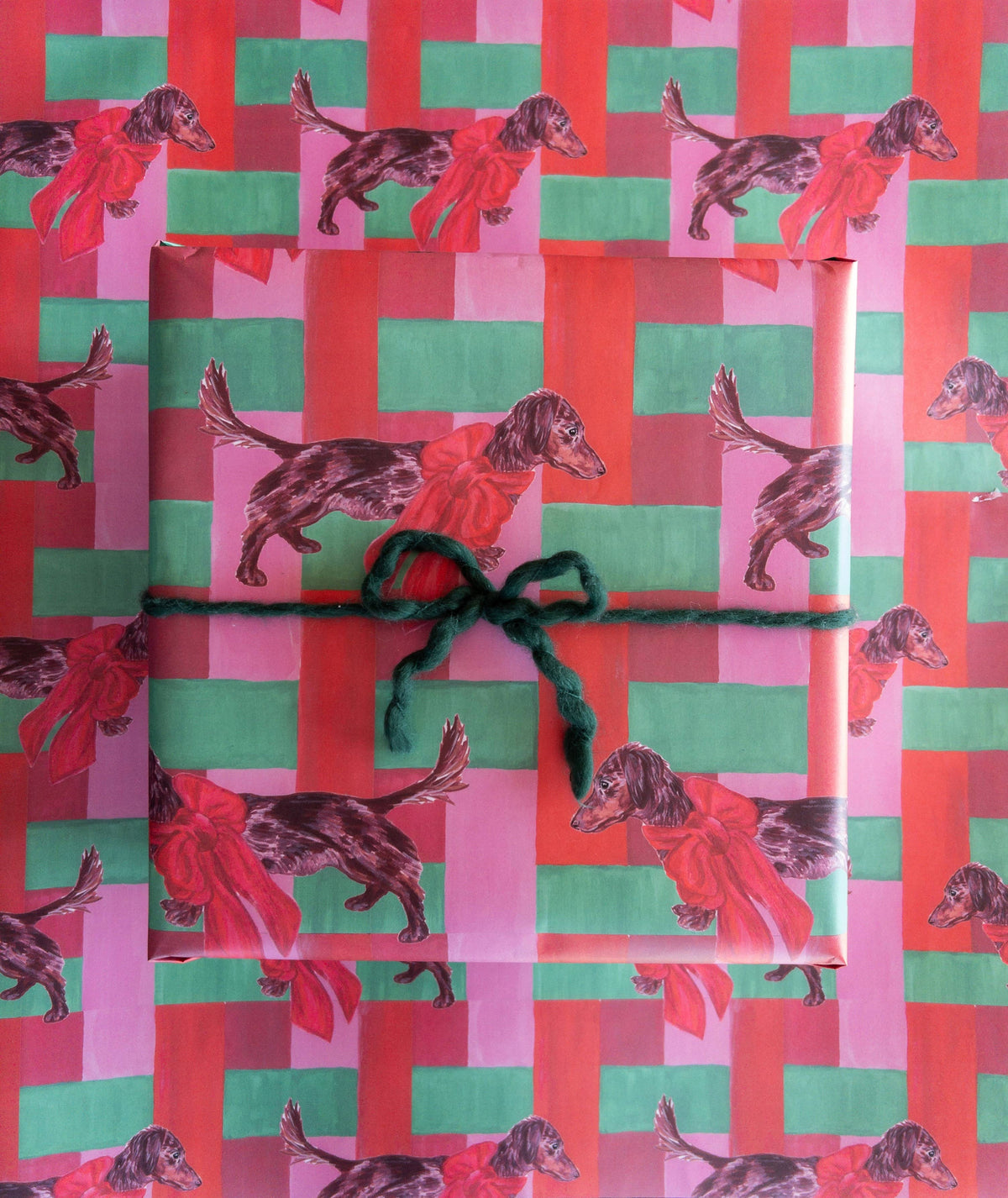 Doxie Holiday Wrapping Paper | Roll of 3 Sheets