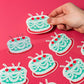 Cake Clear Sticker