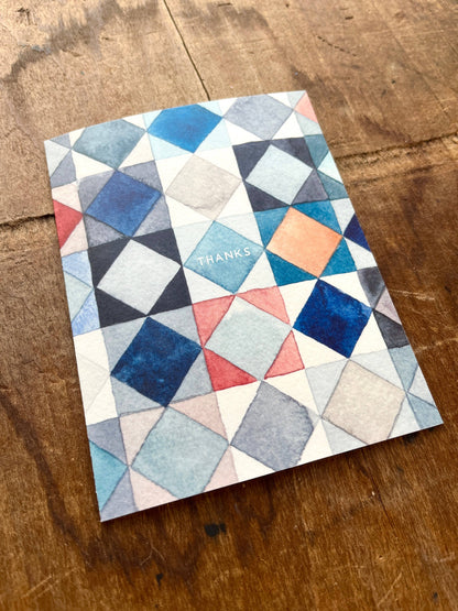 Thanks Quilted Card