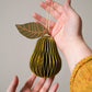 Pear Honeycomb Ornament