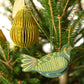 Pear Honeycomb Ornament
