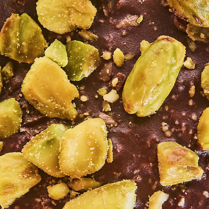 Pistachio Butter Date Bark