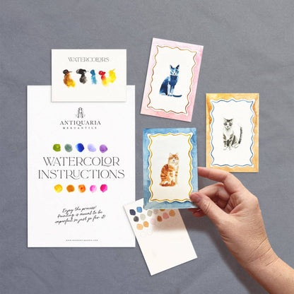 Mini Watercolor Kit | Cats